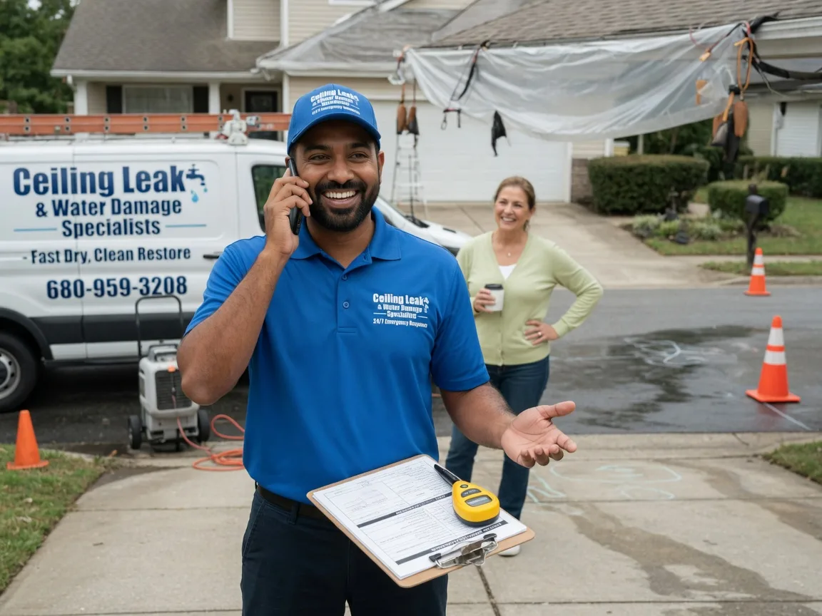 Ceiling Leak Cleanup New Creek, WV FAQs